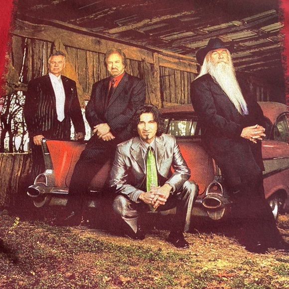 The Oak Ridge Boys The Journey Shirt 2004 Country Gospel Music Band Red  XL - Picture 6 of 11